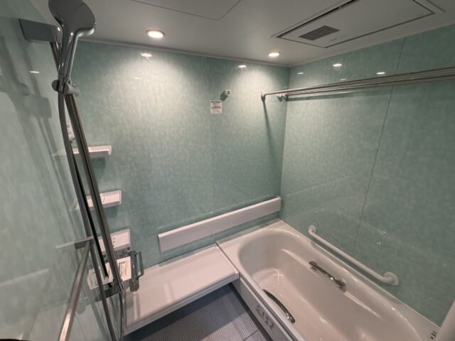 画像：浴室手すり設置